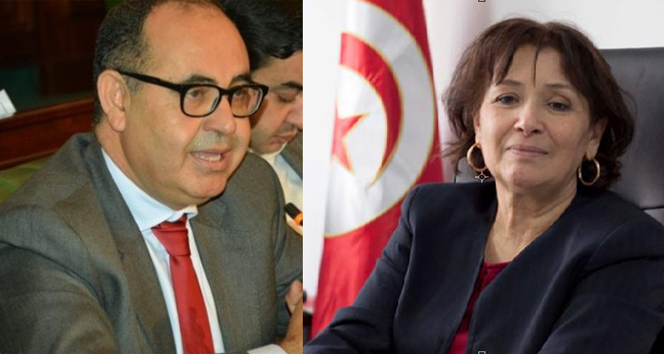 مبروك كرشيد وسهام بن سدرين