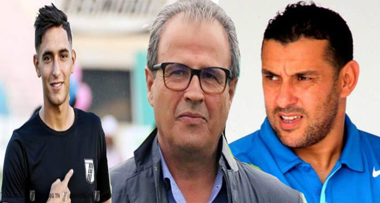 انيس بوجلبان  المنصف خماخم هاني عمامو النادي الصفاقسي