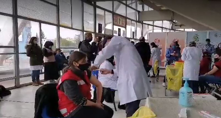 عملية بيضاء كوفيد19 المنزه تلقيح وزير الصحة