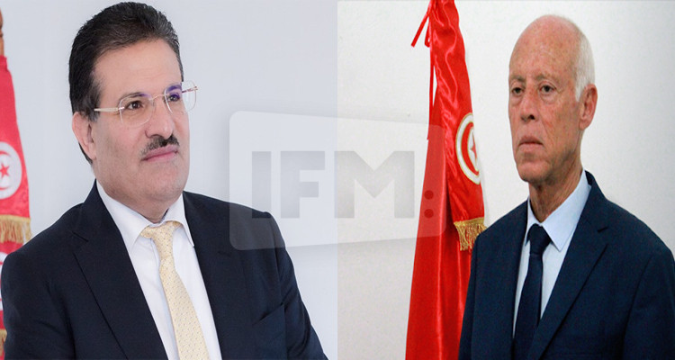 رفيق عبد السلام وقيس سعيد