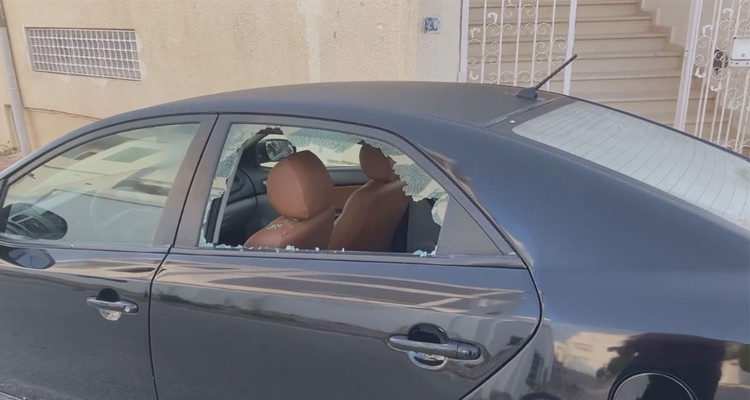 تهشيم سيارة سيف الدين مخلوف