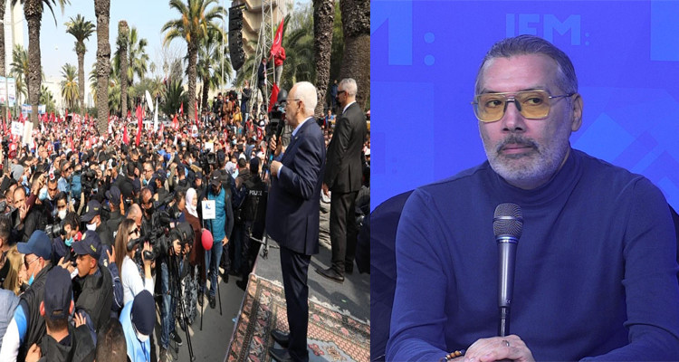 مظاهرة النهضة وبرهان بسيس