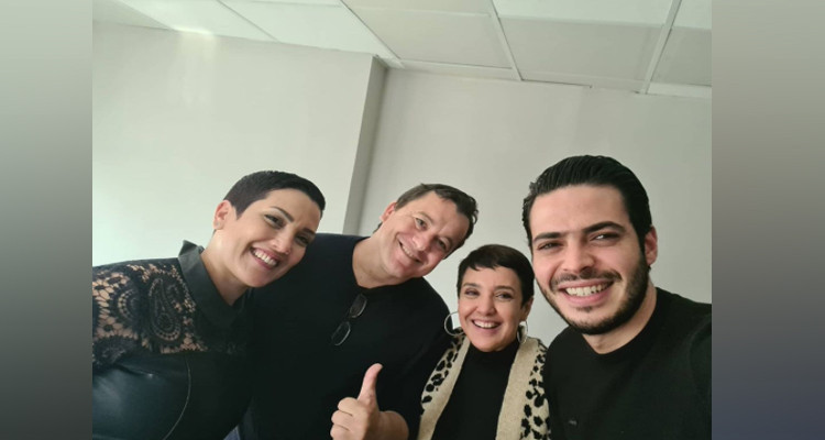 سامي الفهري وسنية الدهماني وزياد المكي