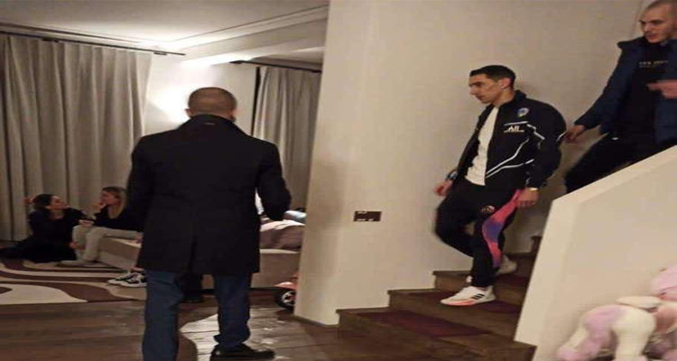 سطو مسلح على منزل آنخل دي ماريا