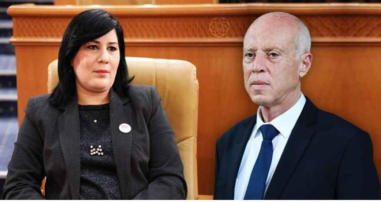 عبير موسي رئيس الجمهورية
