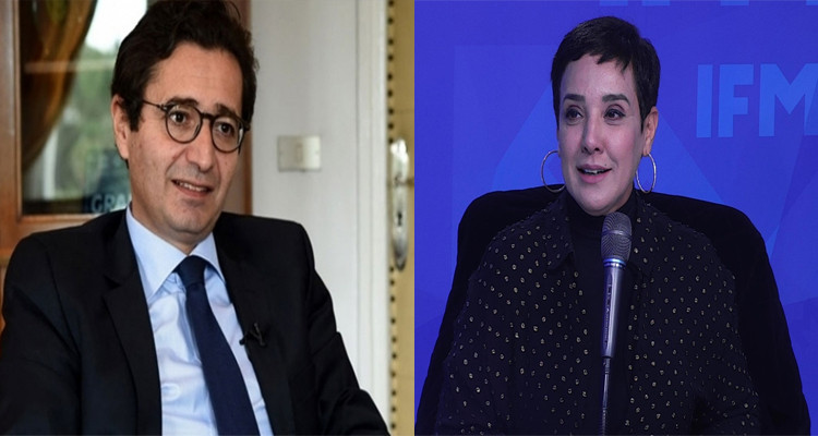 سنية الدهماني وفاضل عبد الكافي