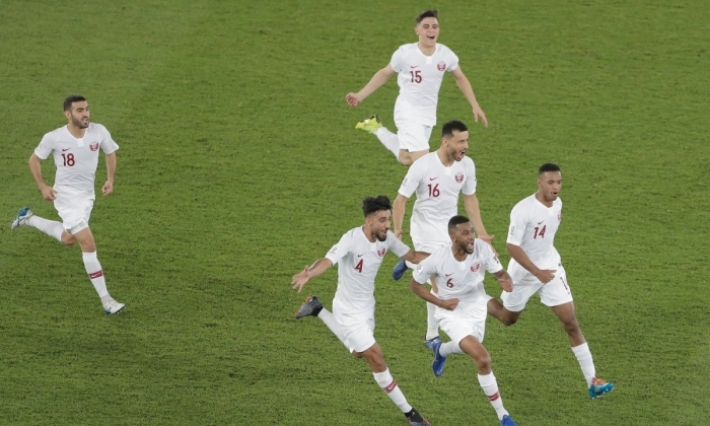 منتخب قطر يتأهل الى نصف نهائي كأس آسيا لأول مرة