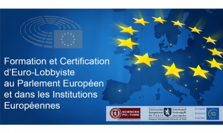 Po Tunis: Formation et certification d'Euro-lobbyistes au Parlement Européen et dans les institutions européennes