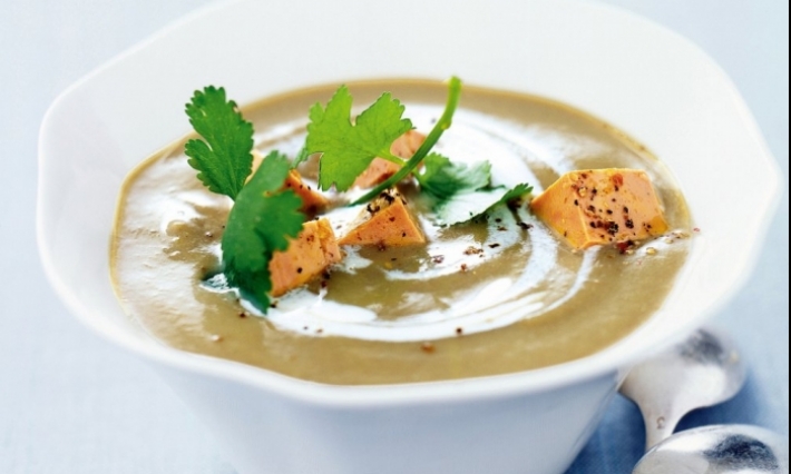 Recette de soupe de lentilles excellente pour la santé 