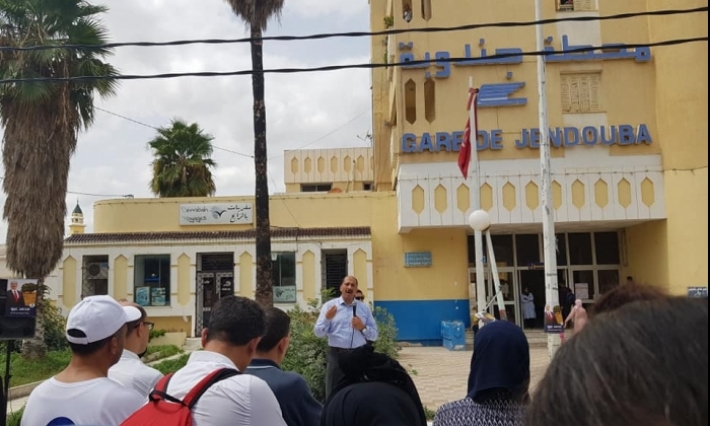 رئاسية 2019: محمد عبو يتعهد في جندوبة بإنهاء حالة الفوضى والتسيب وفرض سلطة القانون