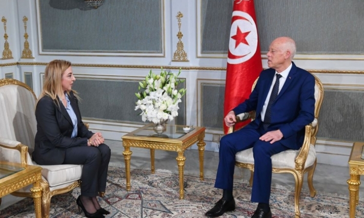 فيروس كورونا محور لقاء رئيس الجمهورية ووزيرة الصحة بالنيابة 