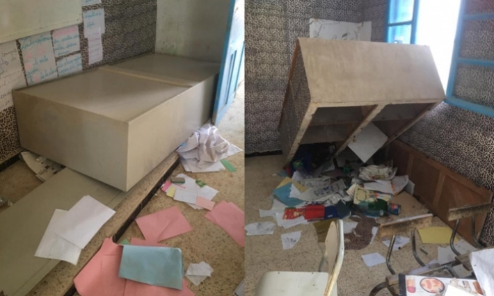 سيدي بوزيد: وقفة احتجاجية للمطالبة باتخاذ الاجراءات القانونية في شأن تلميذ حاول حرق إحدى قاعات الدرس