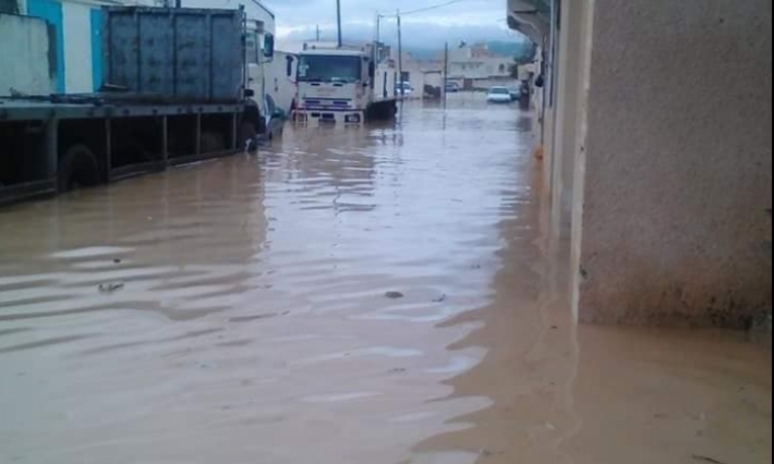 كميات الأمطار المسجلة منذ صباح أمس