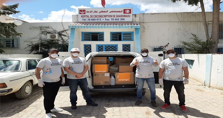 أورنج تونس تقدم معدات وتجهيزات طبية لـ4 مستشفيات في عدد من الجهات 