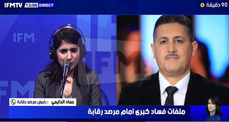 عماد الدايمي: اتحاد الشغل يتلقى أموالا من الدولة وتهرب من الشفافية