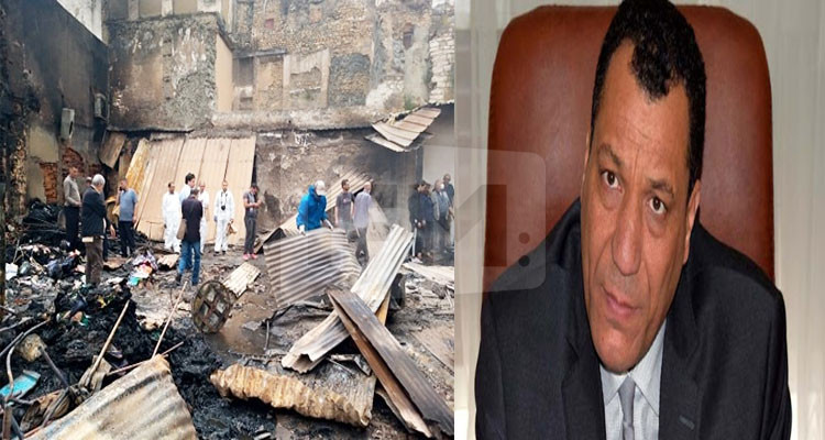 والي تونس: 30 محل فريب تضررت في حريق الحفصية وتجنبنا مصيبة وكارثة