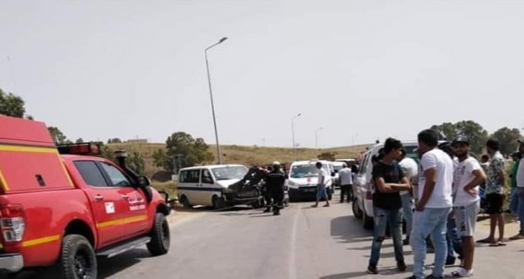 جندوبة: وفاة شخصين وإصابة 8 آخرين في حادث مرور