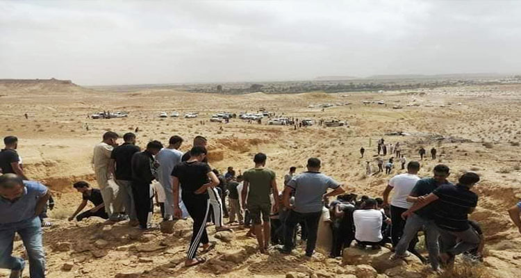 تطاوين: سقوط طائرة عسكرية مقاتلة في رمادة ووفاة قائدها