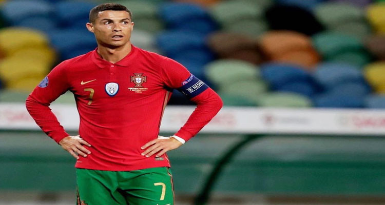 اصابة كريستيانو رونالدو بفيروس كورونا