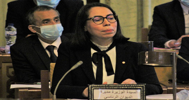 مديرة الديوان الرئاسي ترد عما قيل حول تدخلها في تعيينات الوزارات