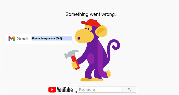 عطب يتسبب في شل خدمات Gmail ويوتيوب حول العالم