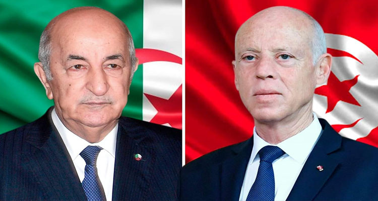 قيس سعيد يجري مكالمة هاتفية مع نظيره الجزائري بعد تعافيه من كوفيد19