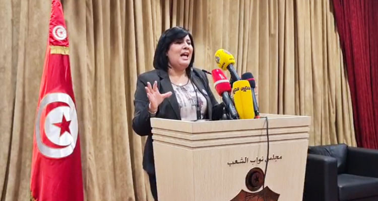 عبير موسي تعلن الدخول في اعتصام موجه ضد الكتل البرلمانية المدنية