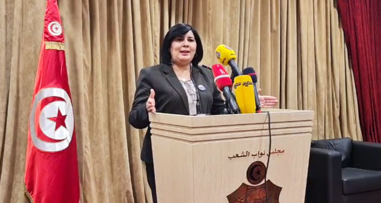 عبير موسي: الاستجابة لمطالب الشعب تتم عبر إسقاط الحكومة ورئيس البرلمان