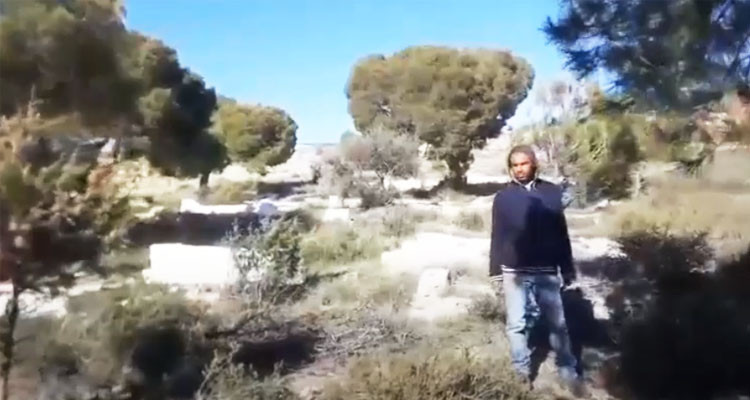 مواطن من سليانة يستولي على مقبرة ويعتدي على القبور لغراسة الزيتون