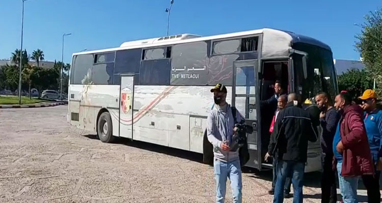 الأمن يمنع حافلة نجم المتلوي من دخول ملعب مصطفى بن جنات بالمنستير