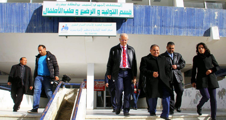 والي بنزرت يقاضي المقاولات المكلفة بأشغال قسم التوليد بمستشفى الحبيب بوقطفة