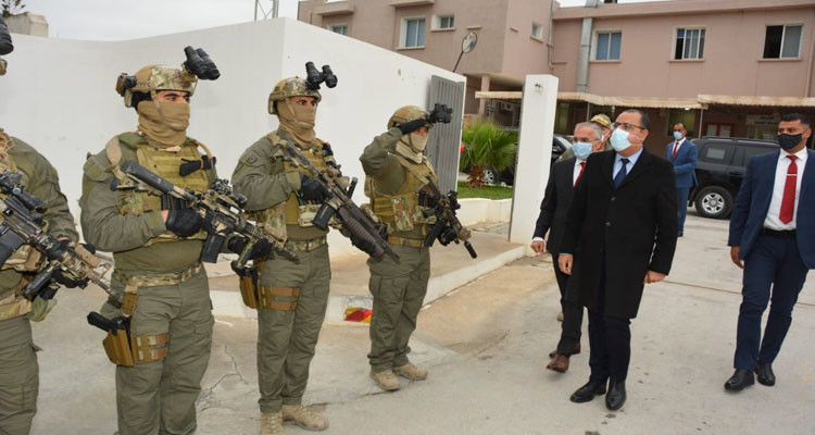 ستوري على الصفحة الرسمية للمشيشي من مقر الوحدة المختصة للحرس الوطني