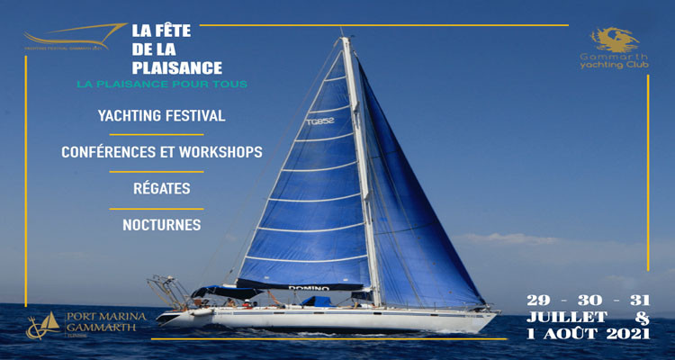 Ajournement de l'événement Yachting Festival de Gammarth 2021
