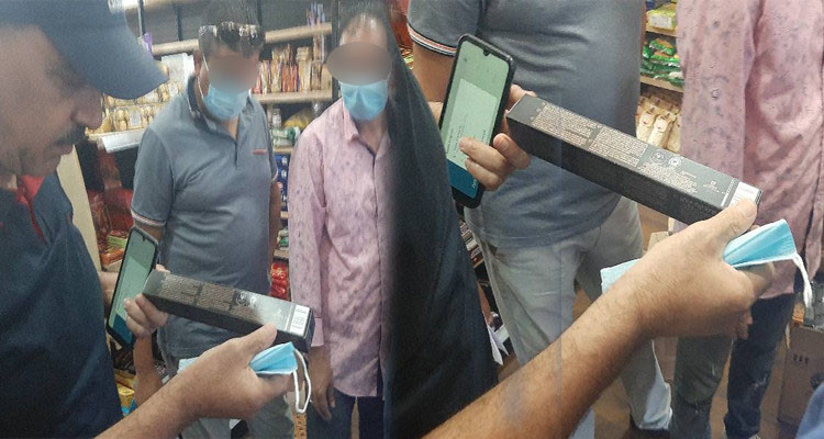 حجز بضاعة صهيونية في محل تجاري بحدائق قرطاج