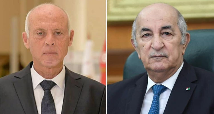 قيس سعيد يعلم تبون باعتزامه اتخاذ قرارات هامة قريبا