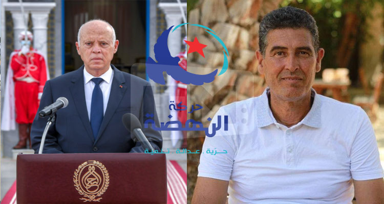 النهضة توضح بخصوص شكاية نائبها بشر الشابي ضد رئيس الجمهورية