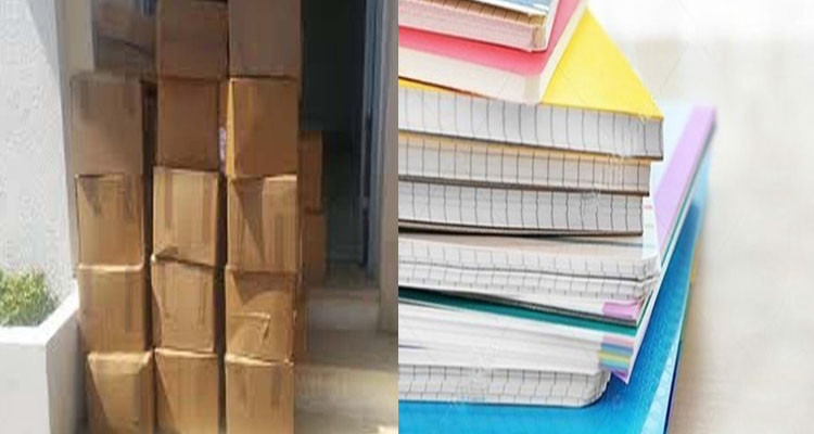 حجز أكثر من 50 ألف كراس مدعم لدى تجار جملة للمواد المكتبيّة بدوار هيشر
