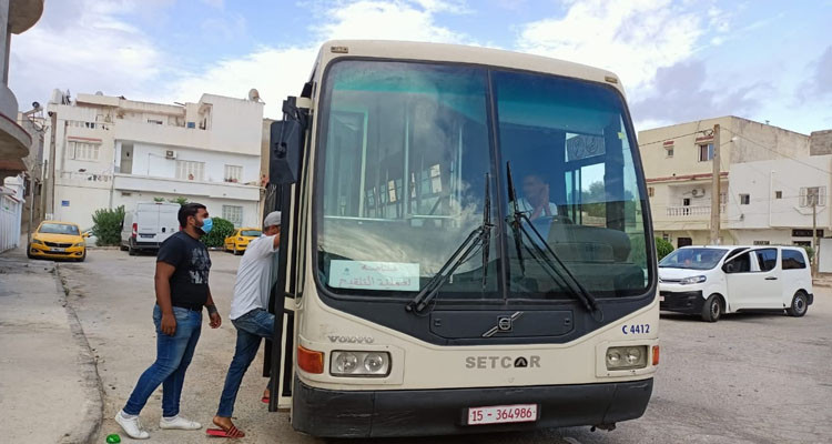 في رابع أيام التلقيح المكثف: نقل تونس توفر سفرات مجانية غدا السبت للمدعوين