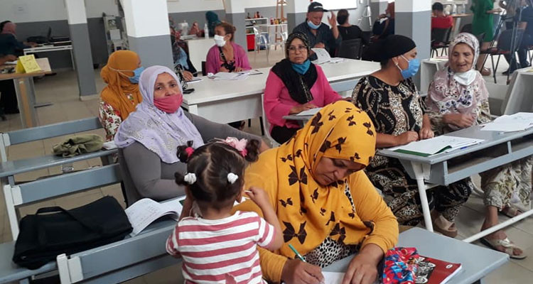 افتتاح المركز النموذجي لتعليم الكبار بمنطقة السيدة بالعاصمة تونس