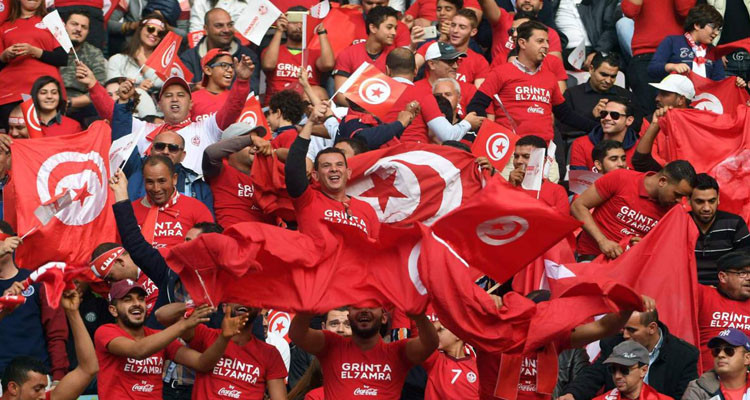 وزارة الرياضة تسمح بدخول الجماهير مجانا إلى لقاء تونس وزامبيا بشروط