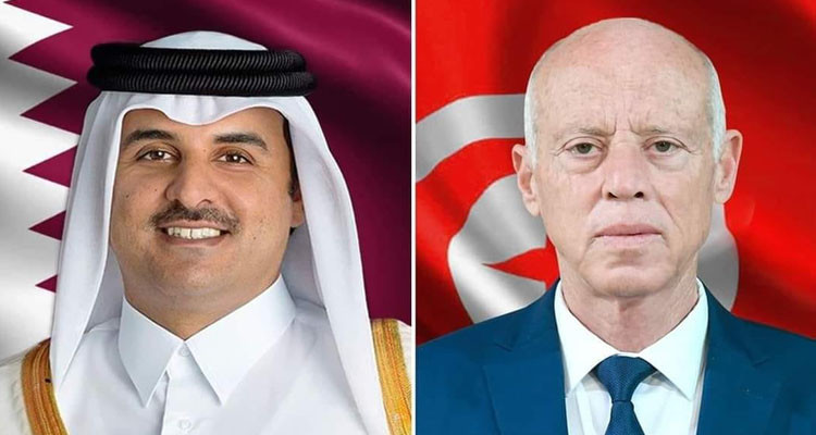 في اتصال بأمير قطر: قيس سعيد يثني على التنظيم المتميز والرائع لكأس العرب 