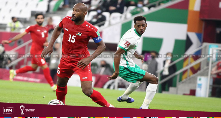 المنتخب السعودي يختطف التعادل من نظيره الفلسطيني في كأس العرب
