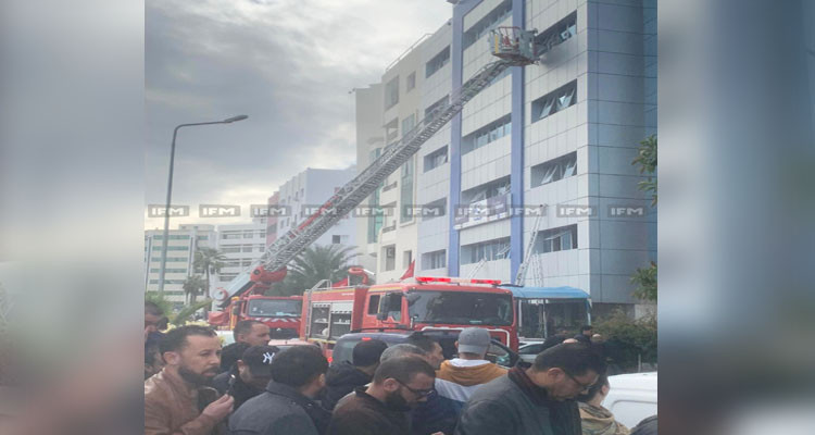 النيابة العمومية: الهالك في حريق مقر النهضة أضرم النار في جسده