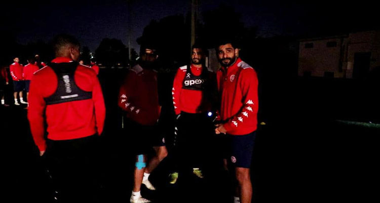 كشف سبب انقطاع الكهرباء خلال الحصة التدريبية لنسور قرطاج