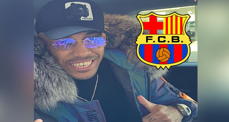بيير إمريك أوباميونغ في برشلونة