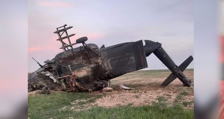 عاجل: سقوط مروحيّة عسكريّة في بنزرت يسفر عن وفاة مساعد قائد الطائرة