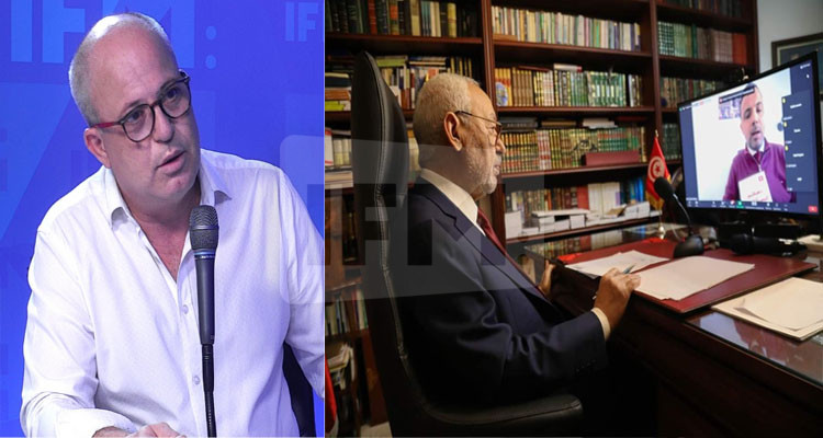 حجي: الغنوشي لم يفهم أنه كلما أطل بوجهه نسف الحق الشرعي في المطالبة بالديمقراطية