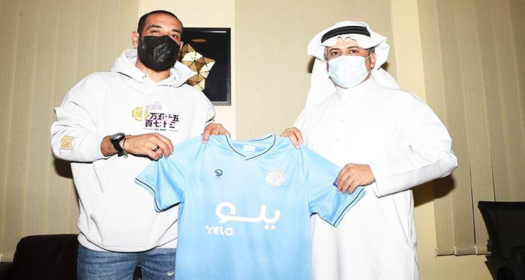 علية البريقي في الأخدود السعودي رسميا