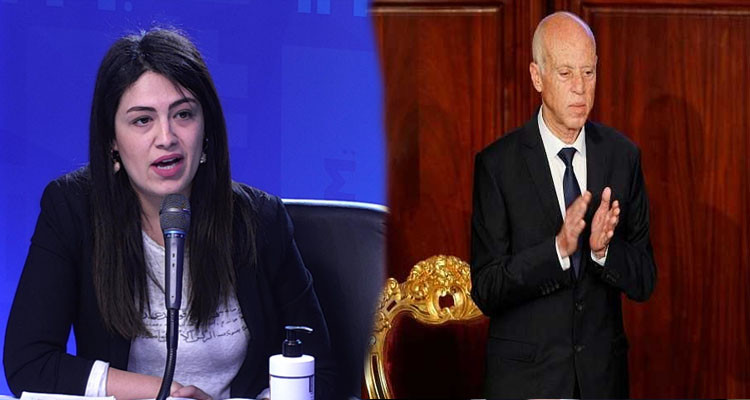 نسرين العماري: الرئيس البارح أنقذ البلاد وأنا نعرف شنوة كانوا يحبو يعملو