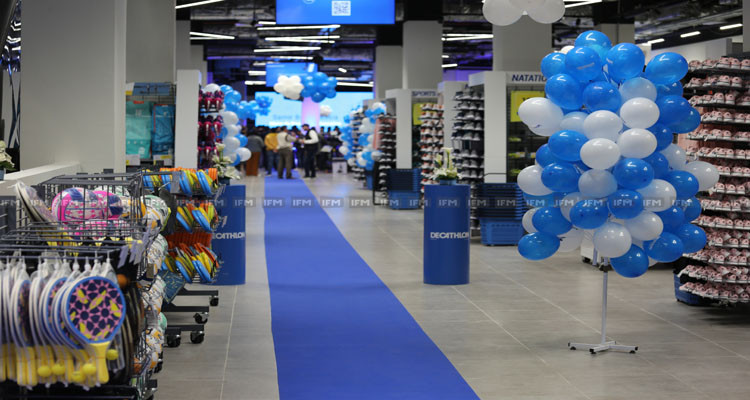 OUVERTURE DU MAGASIN DECATHLON AZUR CITY